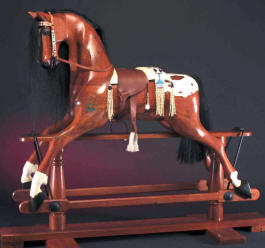 Two Feathers Rocking Horse